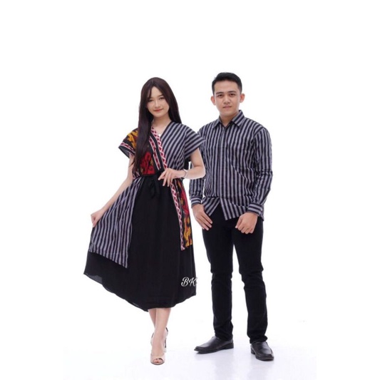 COUPLE AYAMIA SALUR COUPLE DRESS BATIK