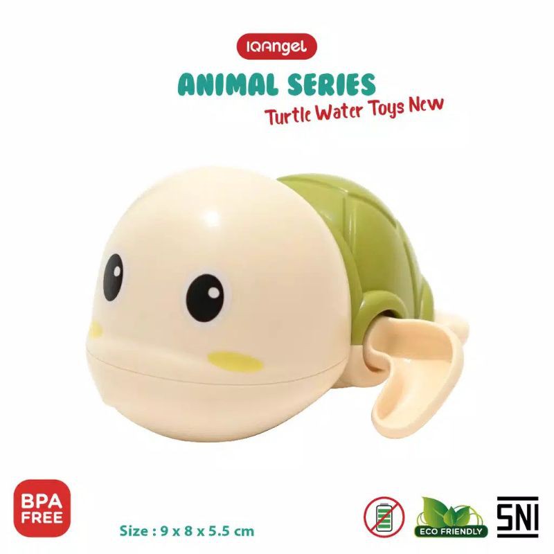 TOYS | IQ Angel / iqangel Turtle Water Toys New / Mainan Putar Bayi / Mainan Mandi Bayi