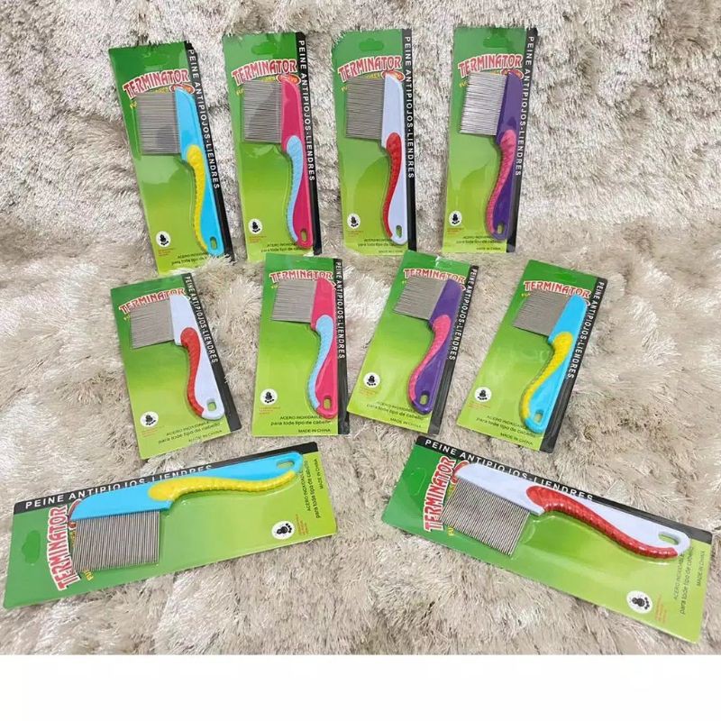 Sisir serit kutu besi logam ready stock