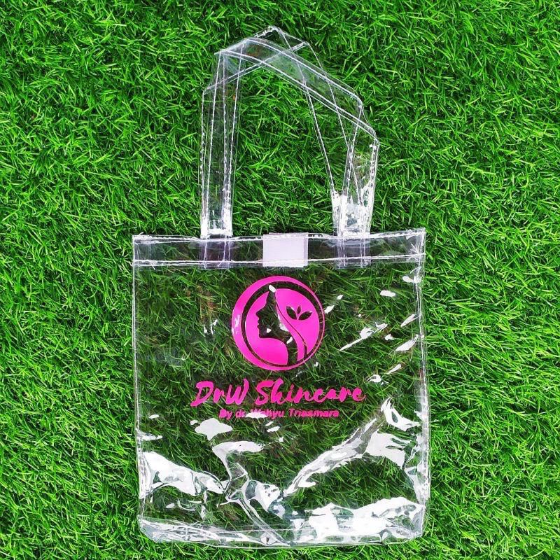 

totebag mika bening plus sablon