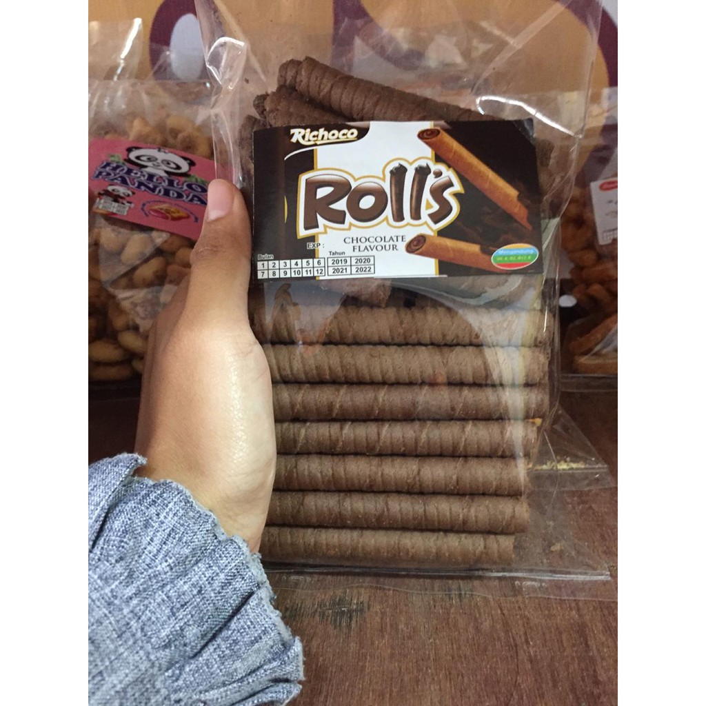 

SNACK KILOAN ROLLS NABATI REPACK ORI MURAH 300gr