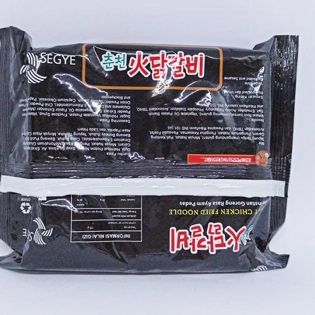 

❃ SPICY CHICKEN FRIED NOODLE 126GR -MIE KOREA GORENG AYAM PEDAS 126 GRAM ❇