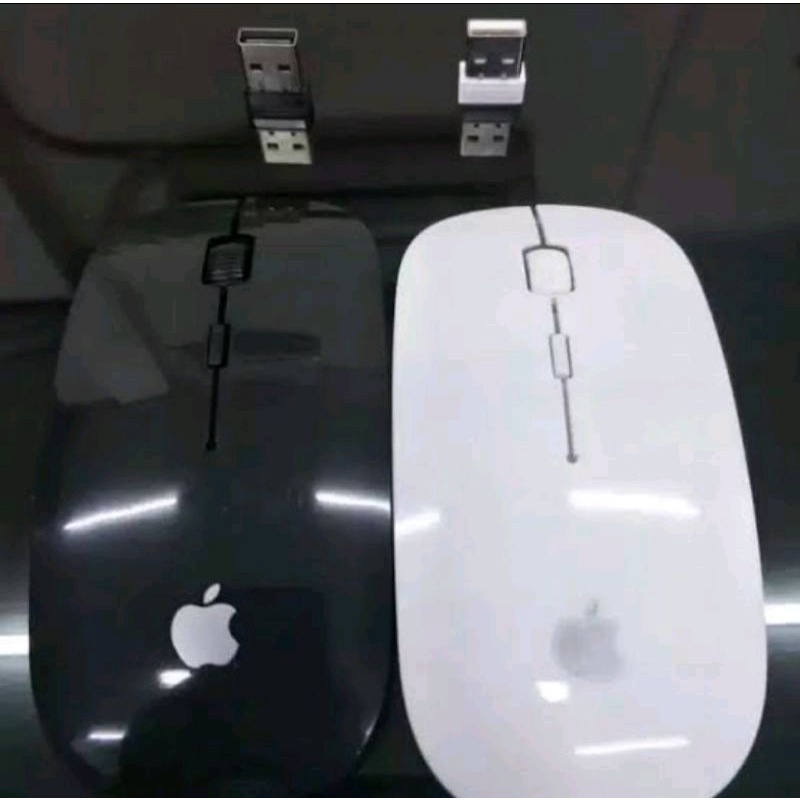 MOUSE WIRELESS APPLE AP-01 SLIM 2.4GHz FOR MACBOOK LAPTOP NOTEBOOK-3