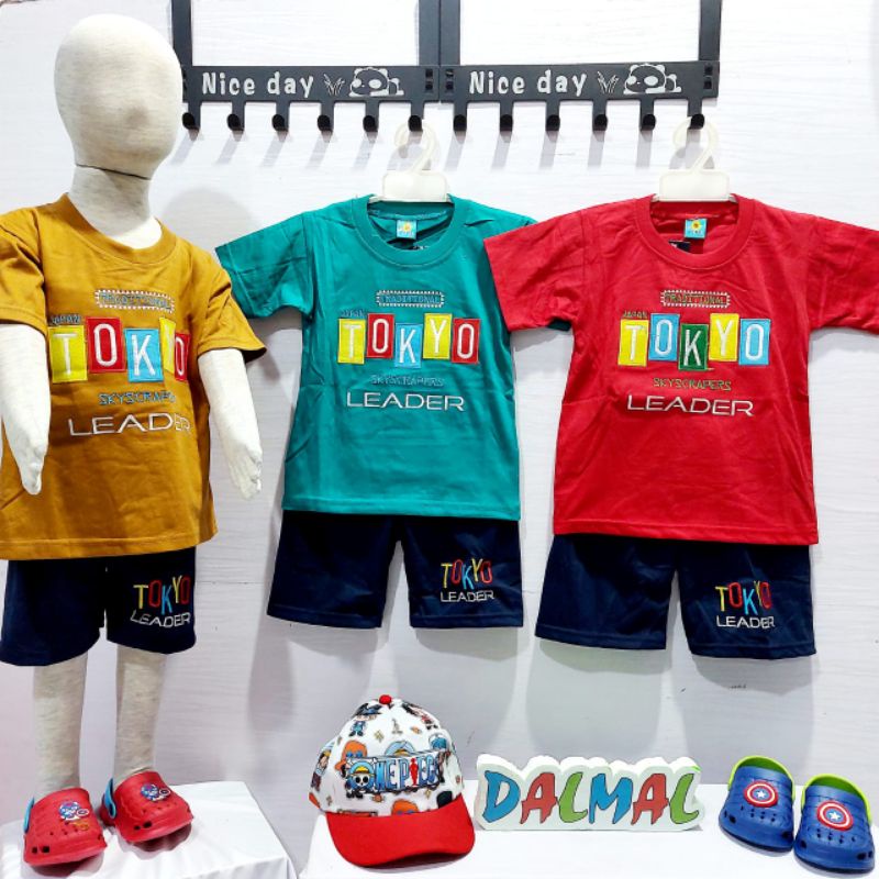setelan anak laki laki  dalmal tokyo leader