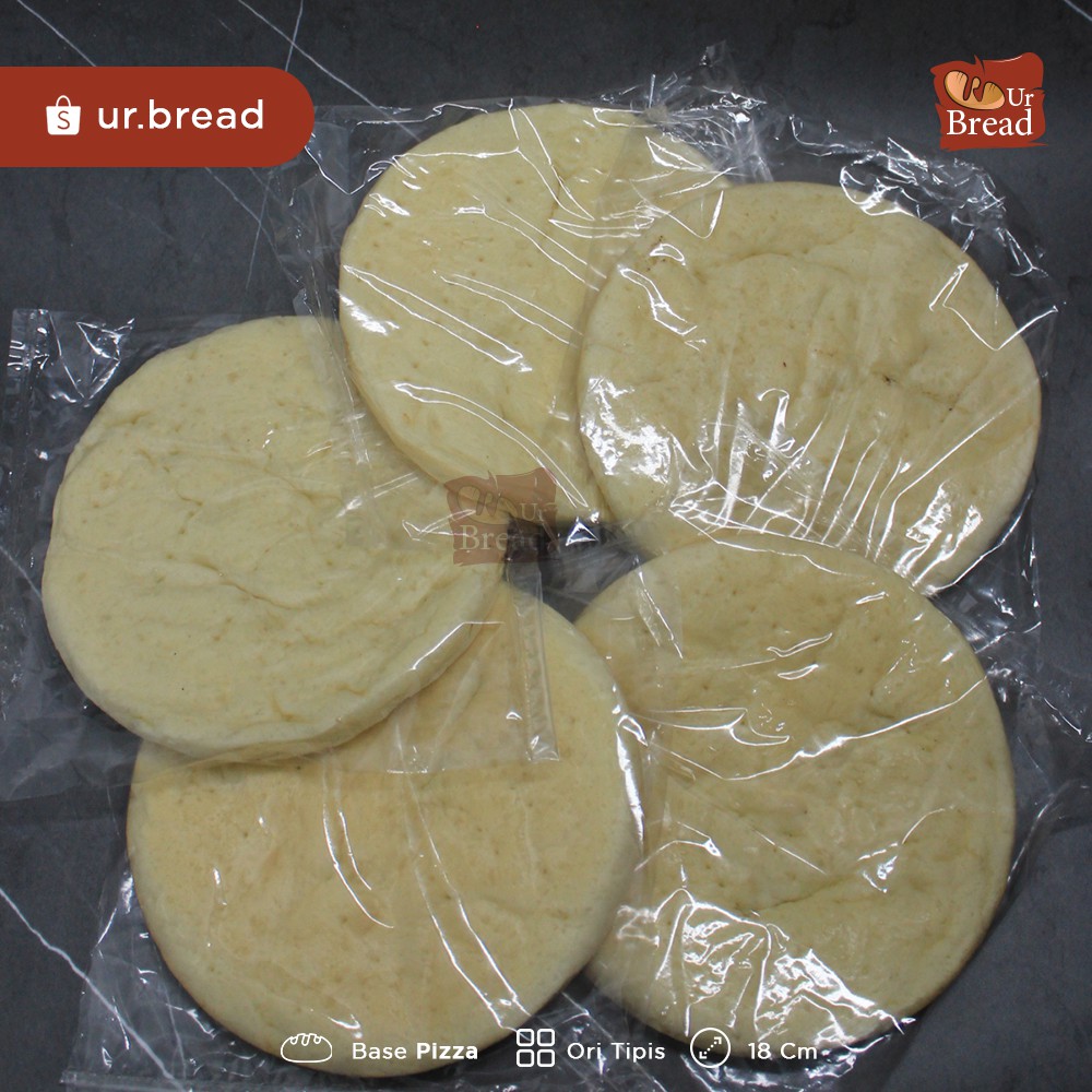 Roti Pizza Tipis Ukuran 18cm | Base Pizza Tipis 18cm