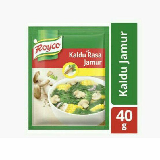 

Royco Bumbu Penyedap Makanan Rasa Kaldu Jamur 40g