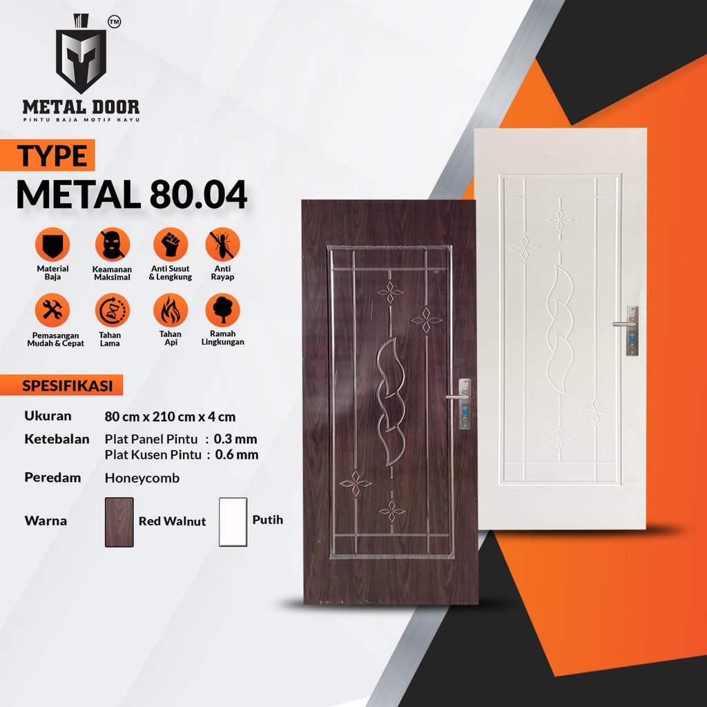 PINTU BAJA FORTRESS TYPE METAL 80.04