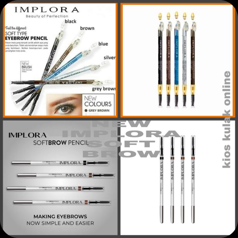 IMPLORA PENSIL ALIS BPOM / PENSIL ALIS IMPLORA ORIGINAL / IMPLORA SOFT BROW / PENSIL ALIS IMPLORA 2I