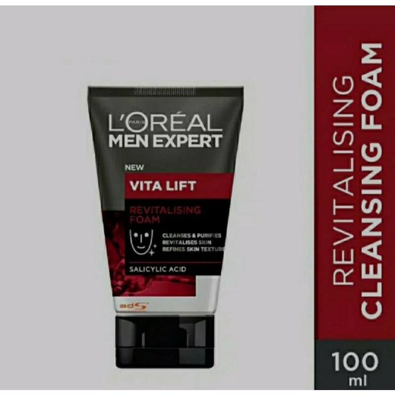 loreal men expert vita lift revitalising foam 100ml