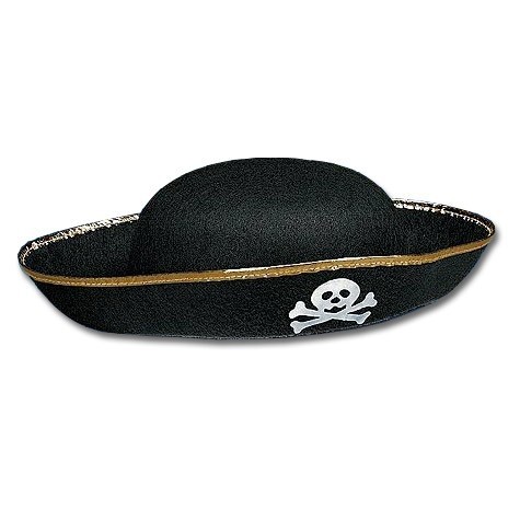 Topi bajak laut pirate hat perompak pirates