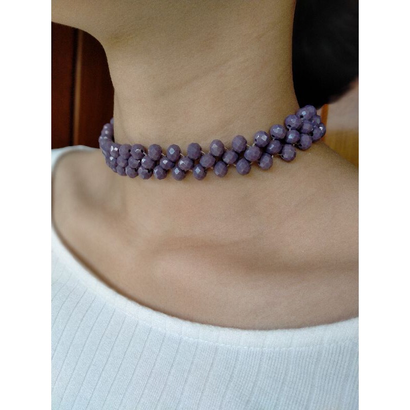 Crystal Doff Choker Cenora