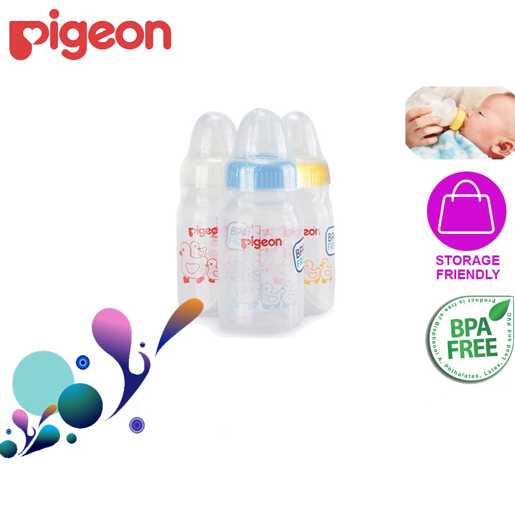 Pigeon Bottle Standard | Botol Susu Bayi 50ml / 120ml / 240ml [Random]