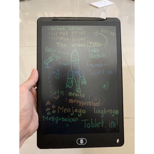 

LCD Writing Tablet Papan Tulis Digital 12 Inch Multi Color promo