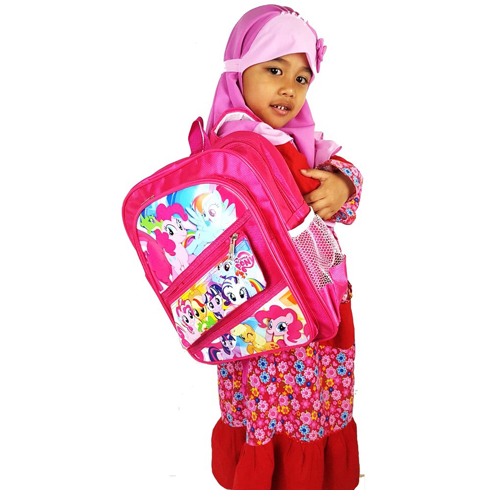 TERBARU!! TAS SEKOLAH RANSEL ANAK PAUD TK GAMBAR BAHAN HALUS CANTIK KUALITAS TERBAIK