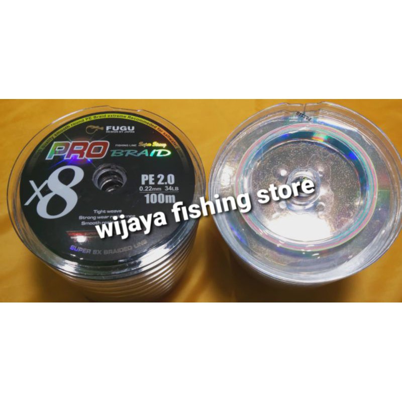 Senar PE fugu PRO braid x8 100m conecting