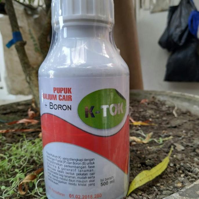 K- Tok Katok Pupuk Kalium Cair Boron Fospat