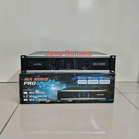 POWER AMPLIFIER MEGAVOX MAX - 1002N ORIGINAL