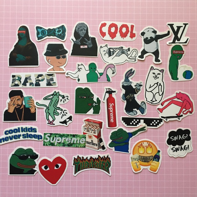 

Sticker Tumblr Hype | Cool Kids Pack