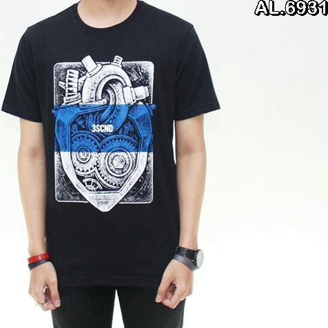 Kaos Pria Distro | Kaos Three Second A-6931 | Baju Kaos Branded | Kaos Murah