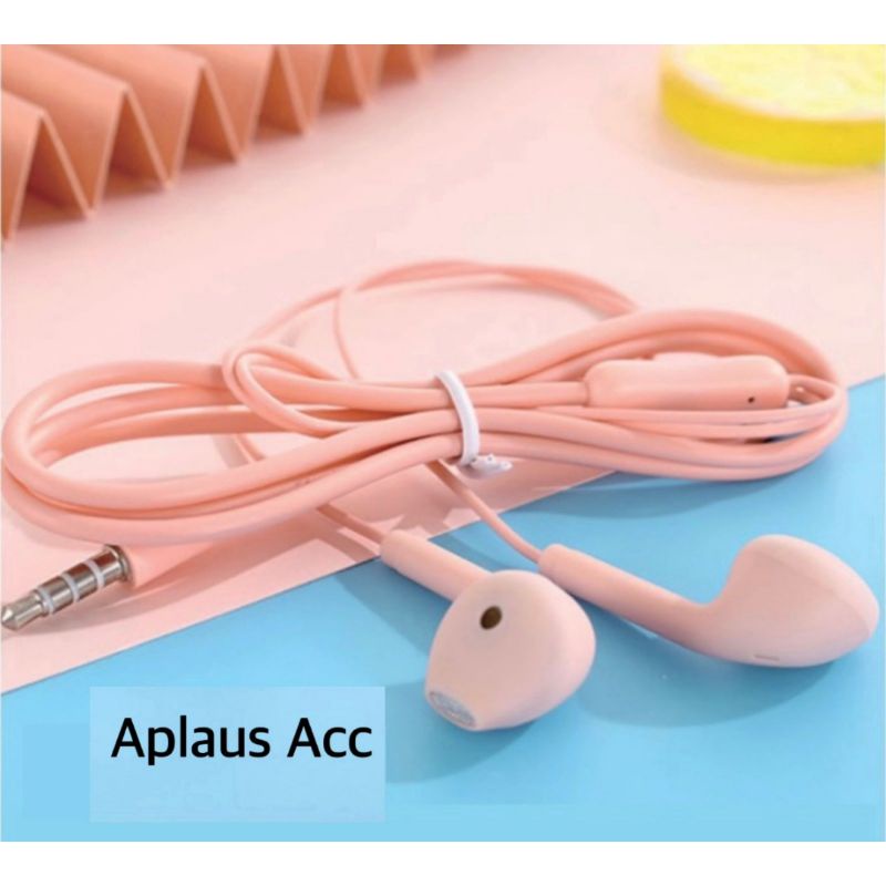 Handsfree Headset Macaron Warna U19 Original Stereo Extra Bass