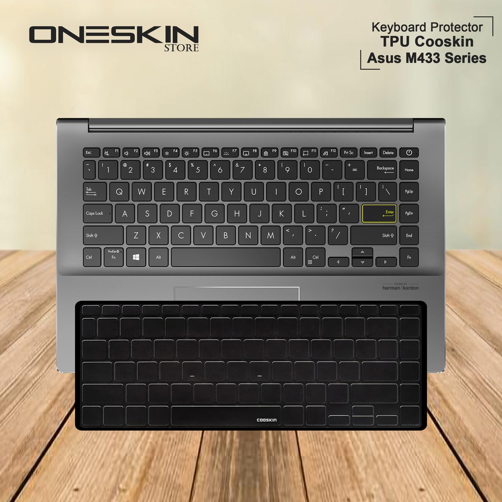 Pelindung Keyboard Protector Asus S14 M433 M433D M433DA M433I M433IA M433IQ Tpu Cooskin Original