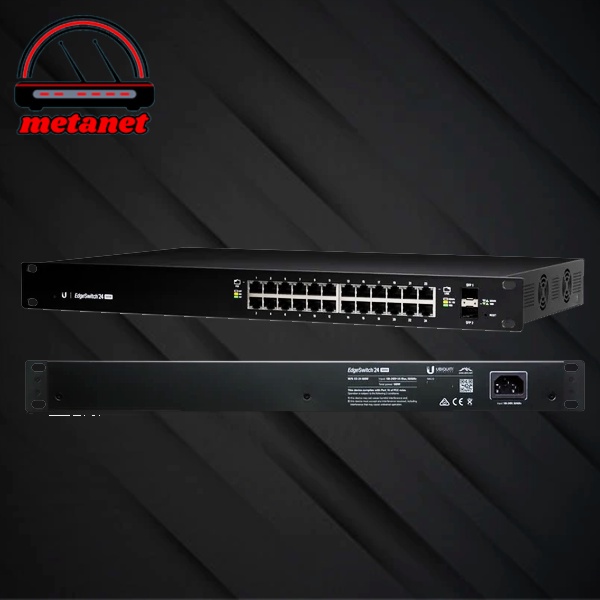 Ubiquiti ES-24-500W Edge Switch Managed PoE+ Gigabit 24Port 500Watt