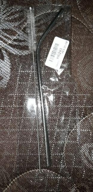 Sedotan Minum Bahan Stainless Steel, Dapat Dicuci Dipakai Ulang Kuas