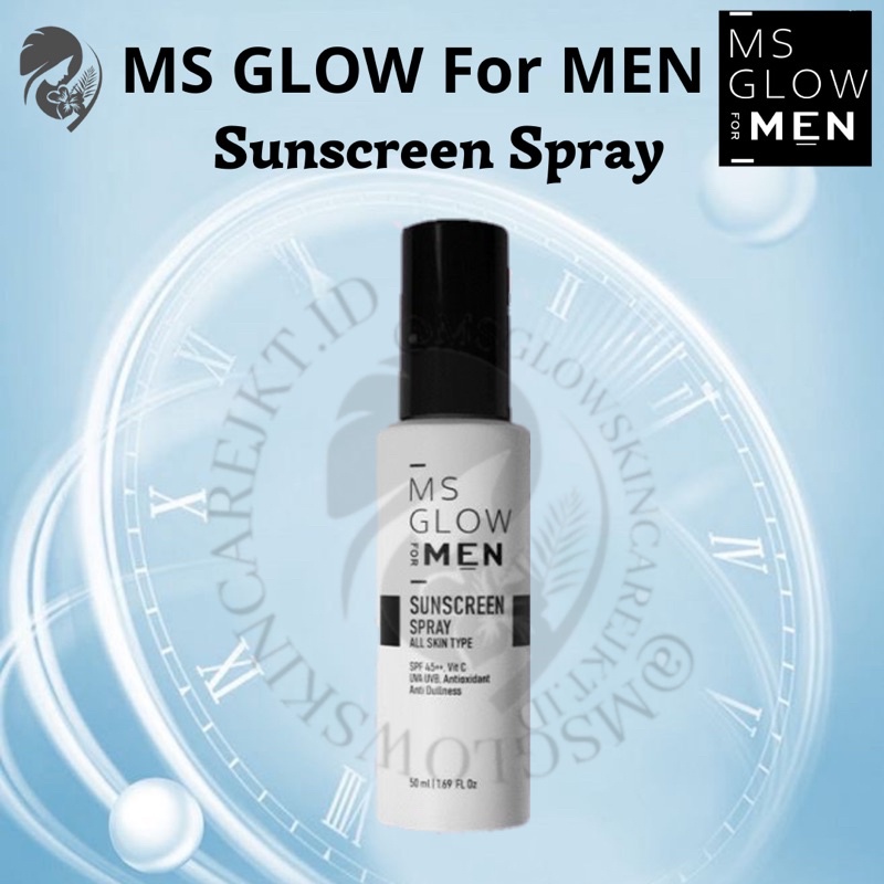 MS GLOW FOR MEN SUNSCREEN SPRAY