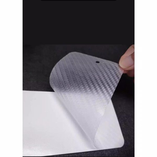 GARSKIN Sticker Carbon Infinix Note 30/Note 30 Pro/Hot 8/Hot 9/Note 7/Lite S4/S5/Smart 5/Zero 8 Skin Carbon Transparan Fiber Protection Back Sticker Carbon