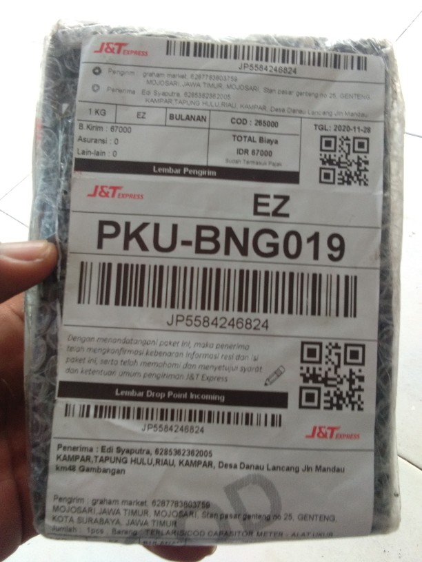 Terlaris/cod Capasitor Meter - Alat Ukur Capasitor Ua-6013l