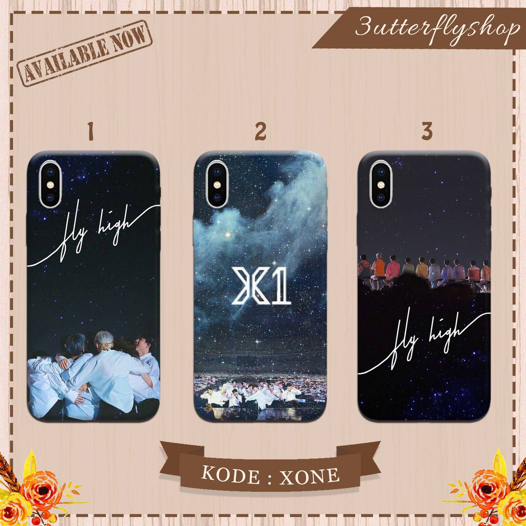 X One Boyband Kpop casing case HP xiaomi samsung iphone oppo vivo