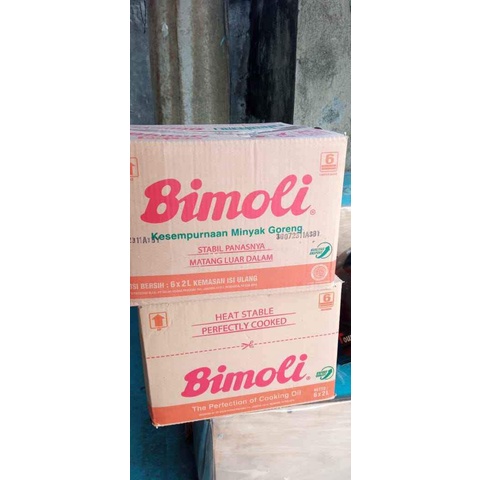 

promo - minyak goreng Bimoli 2 liter - 1 dus x 6 pcs - beli 5 gratis 1 dus