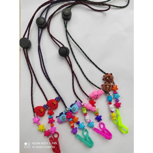 [ ECER ] STRAP MASKER 2 FUNGSI BT21