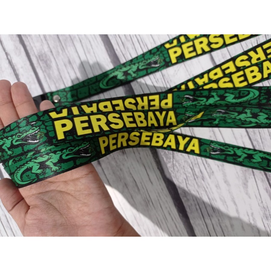 

Lanyard Persebaya bajol Custom Printing/Lanyard Nametag/Surabaya