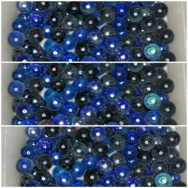 kelereng biru hitam,kelereng biasa isi 100