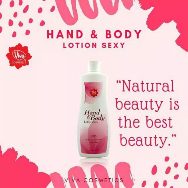 ❤️GROSIR❤️ Viva Hand &amp; Body Lotion 550ml