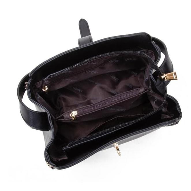 Ya8K Jims Honey - Laura Bag Tas Wanita Selempang - Navy Nfj4