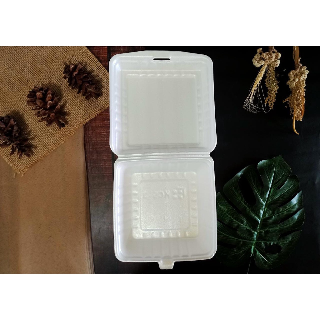 Sterofoam NASI styrofoam TF3 fom gabus kotak polos box GOJEK ONLY