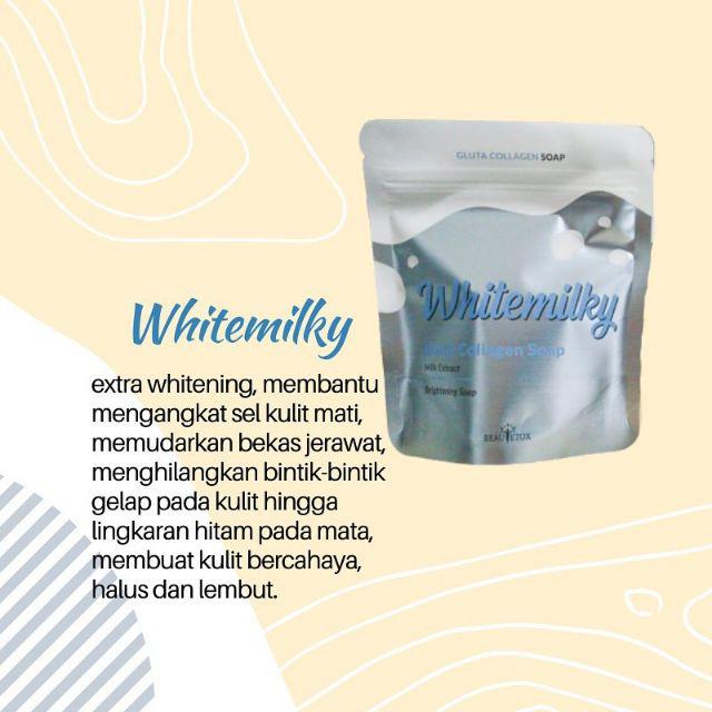 Beautetox Gluta Collagen White Magic Soap Gluta Collagen Soap Chocowhite White Milky Indonesia