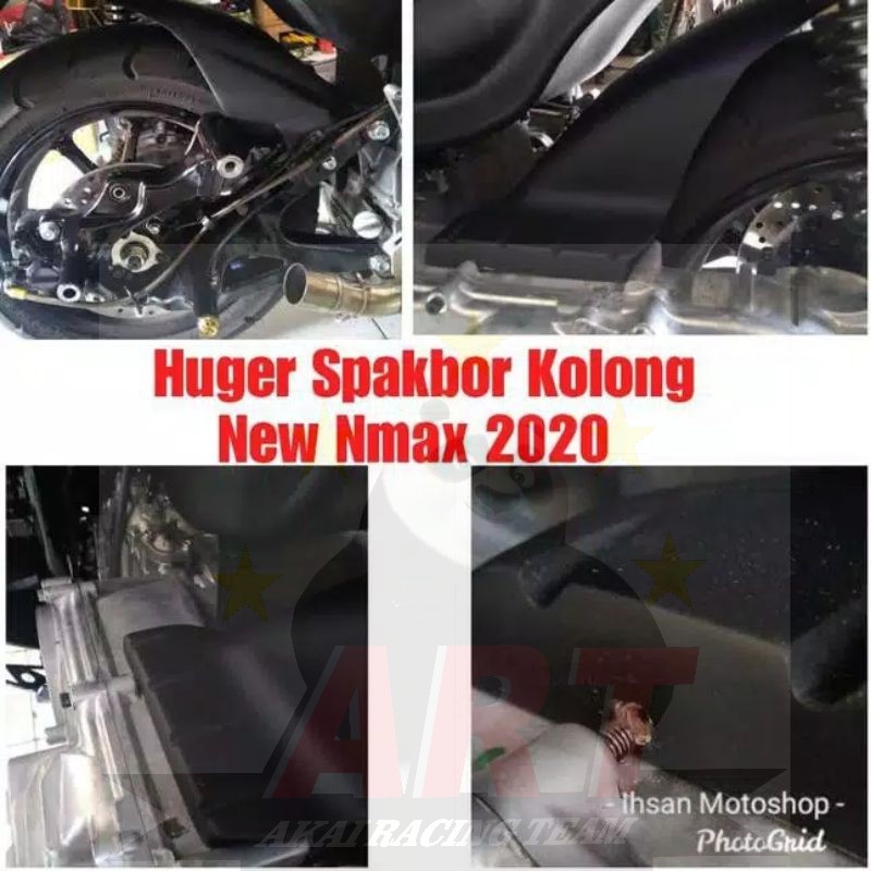 Huger Spakbor Kolong Nmax New 2020-2022 Bahan Plastik Abs By Mj 86