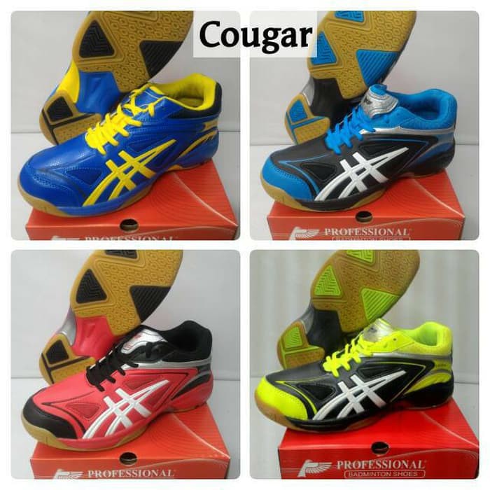Sepatu Badminton Profesional - Cougar