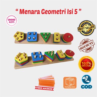 Mainan Kayu Edukasi Anak-Alat Peraga Edukasi Untuk Anak Tk Paud-Alat