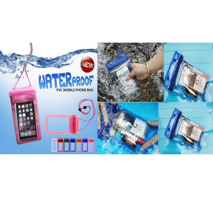 Waterproof XL Universal / Waterproof Hp Anti Air / Sarung Hp Anti Air / Case Waterproof Handphone