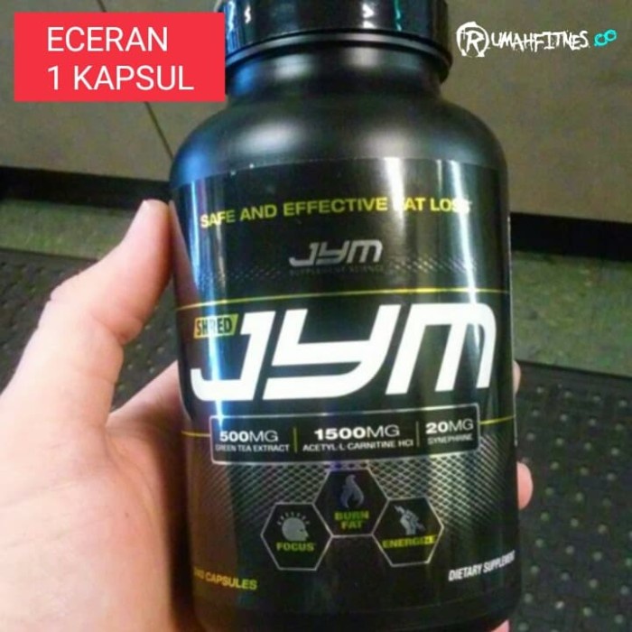 ORI SHRED JYM FAT BURNER HYDROXYCUT ULTRA RIPPED ECERAN