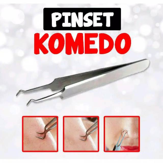 Pinset komedo