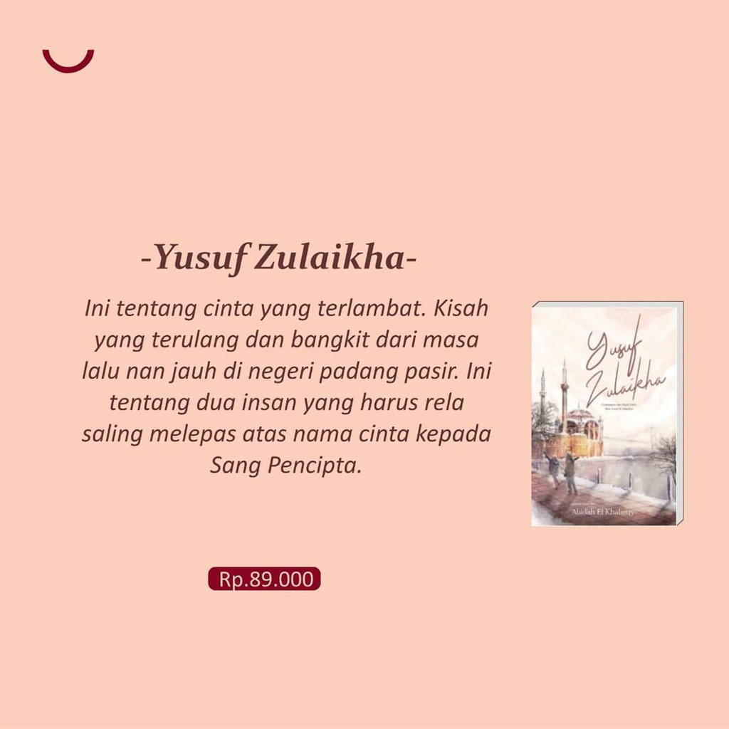 Yusuf Zulaikha Abidah El Khalieqy Falcon Publishing Shopee Indonesia