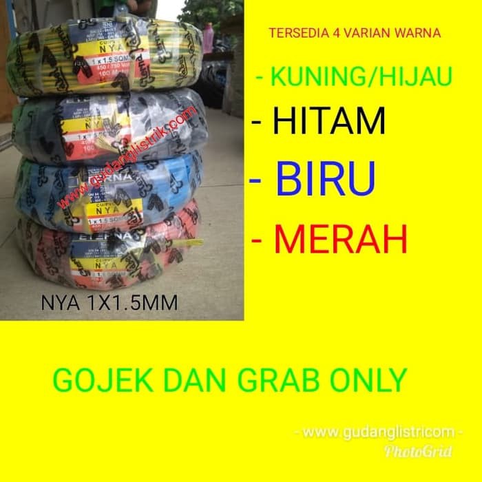 KABEL NYA 1X1.5MM @100M ETERNA