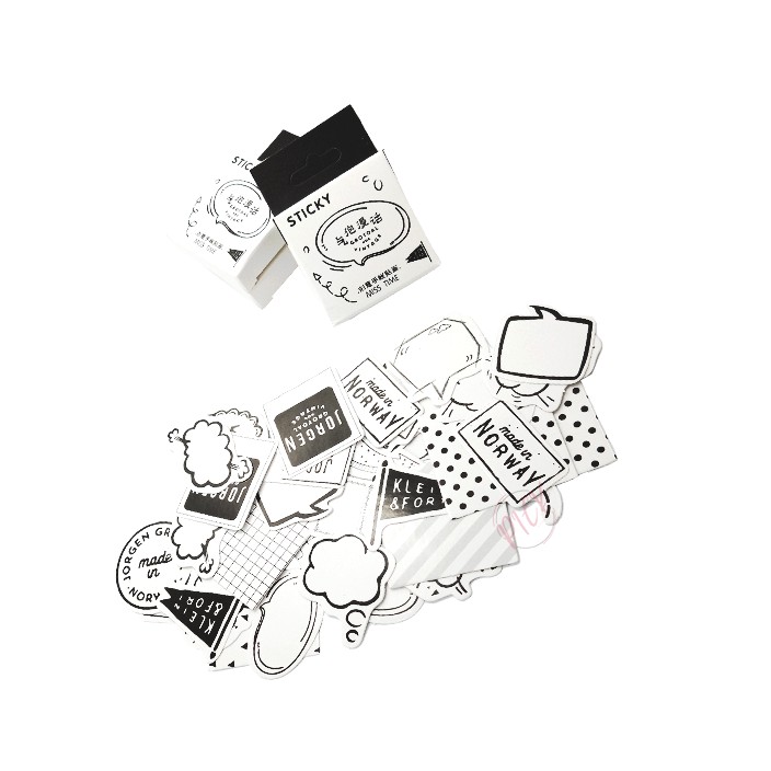 

sticker aesthetic cutting stiker box desain vintage decor journal diary scrapbook cute [S005]