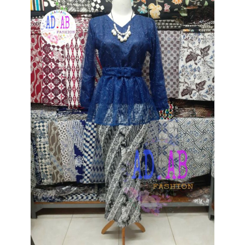 TERMURAH SET KEBAYA LESTI MUTIARA ( Atasan + Rok )| KEBAYA PITA | KEBAYA KEKINIAN