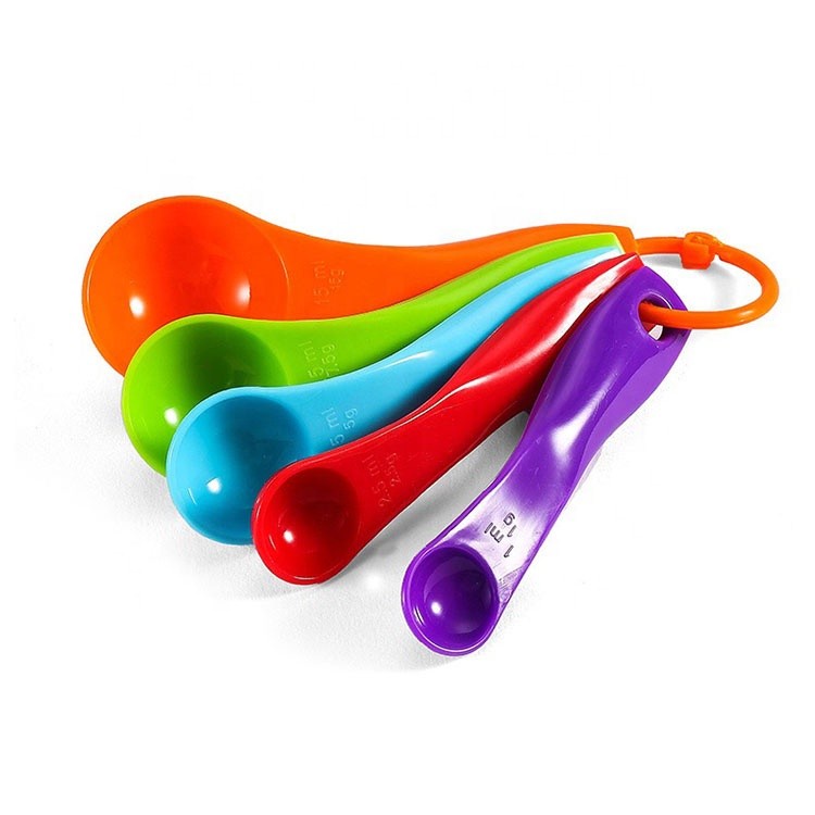 Sendok Takar Bumbu Set 5 in 1 Warna Warni / Measuring Spoon / Sendok Pengukur Takaran Bumbu Dapur Kue Masak Serbaguna